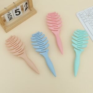 Unicorn Glitter Mini Hair Brush Portable Detangler for Kids comb