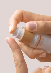 Mini Portable Detangling Hair Brush with Mirror Travel Hair Comb Set